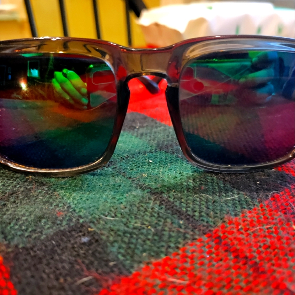 Kush Glasses Green/Turquoise